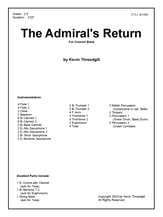 The Admiral's Return Concert Band sheet music cover